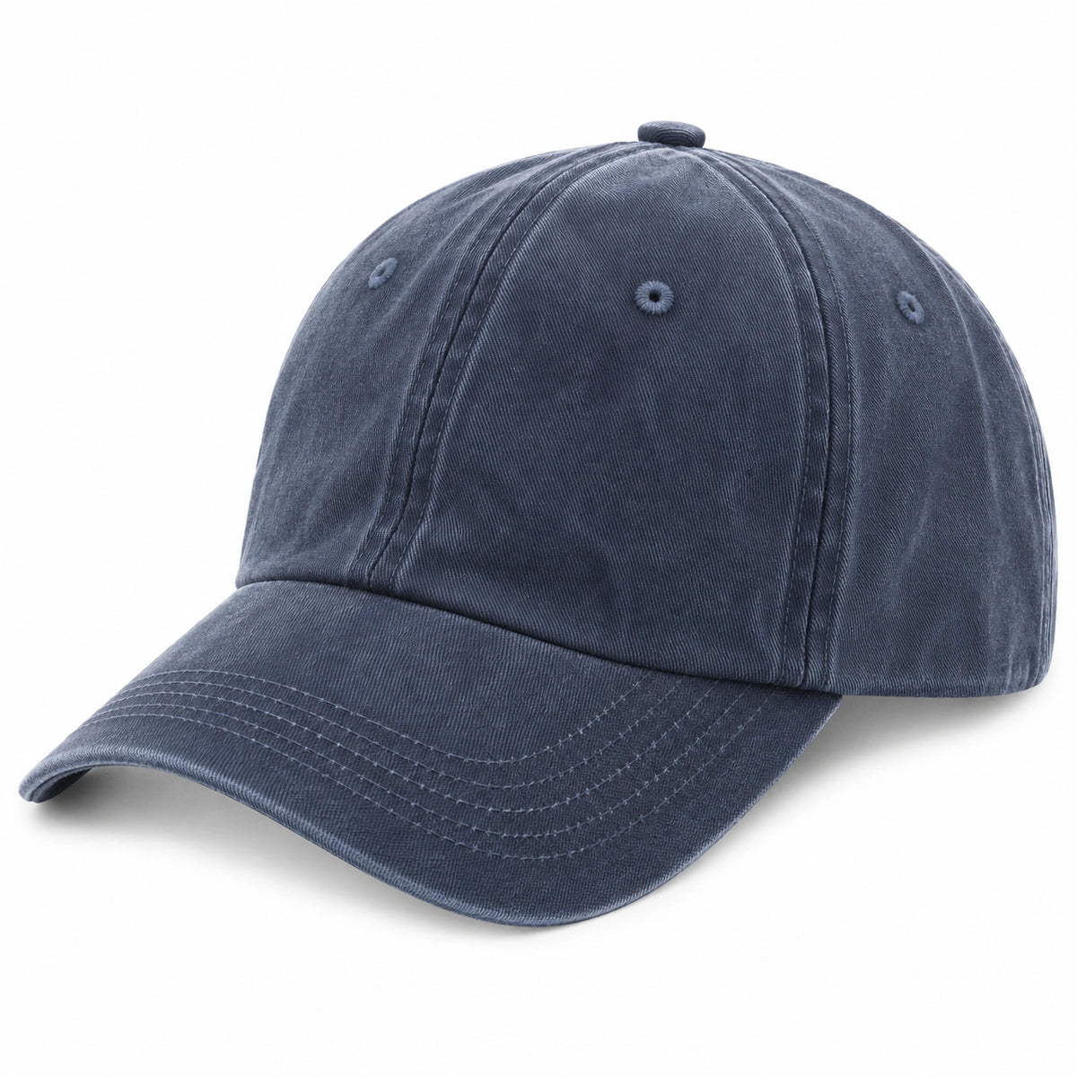 Gorra de béisbol ajustable unisex azul marino