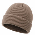 Gorro de Punto Unisex en Beige para Uso Diario