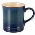 Taza de cerámica esmaltada azul 350ml